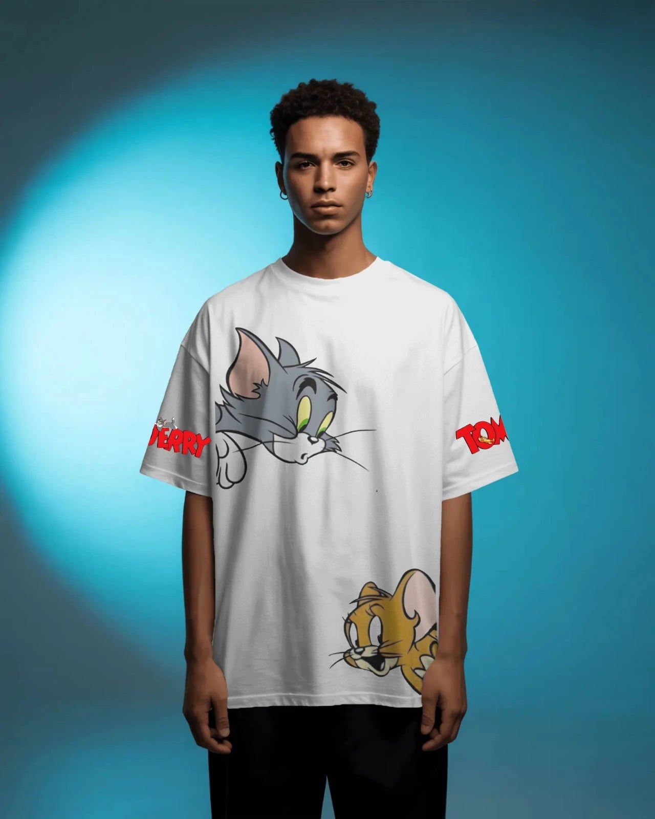 Double Trouble Mens Oversized T-shirt