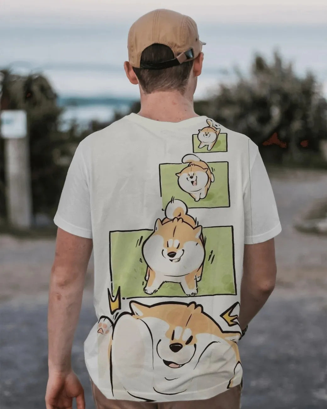 Soft Landing Mens Oversized T-shirt