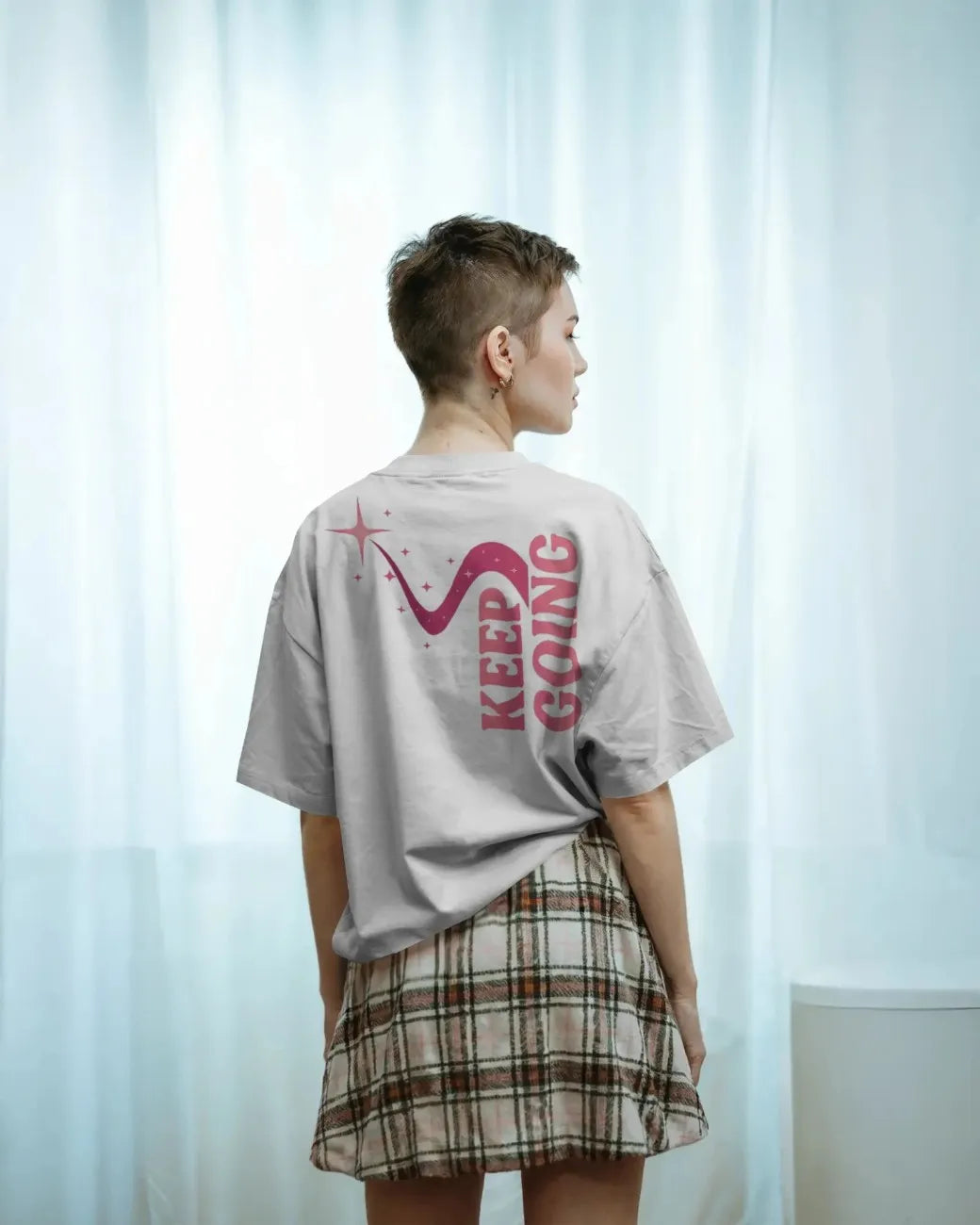 Slay & Stay Womens Oversized T-shirt