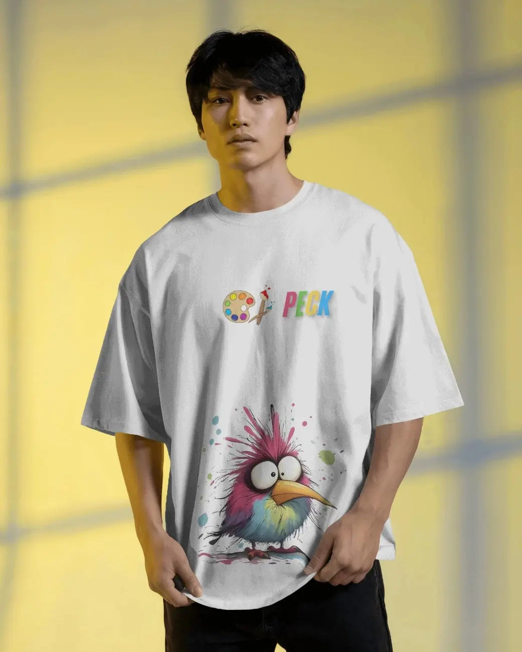 Palette Peck Mens Oversized T-shirt