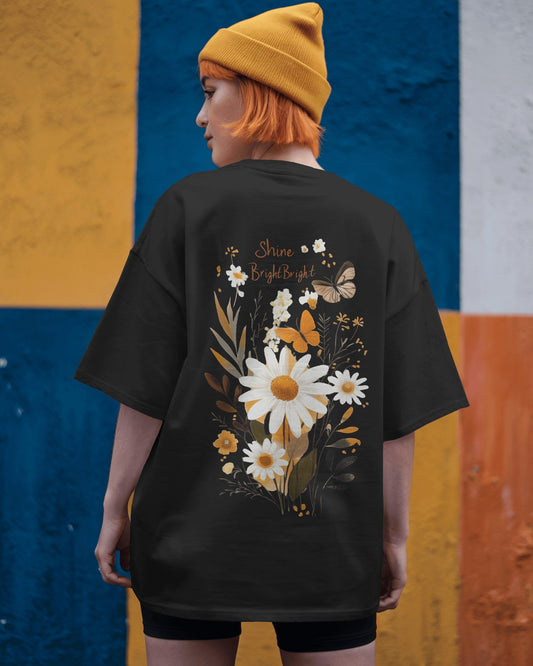 Rise & Radiate Womens Oversized T-shirt