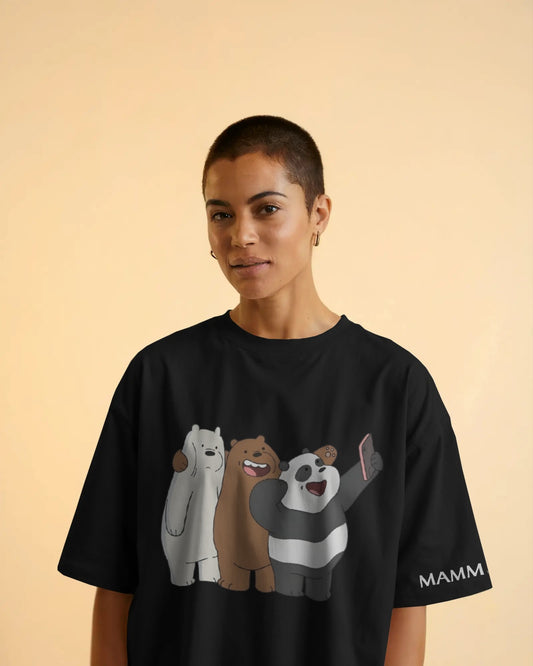 Bear Buddies Women Oversized T-shirt
