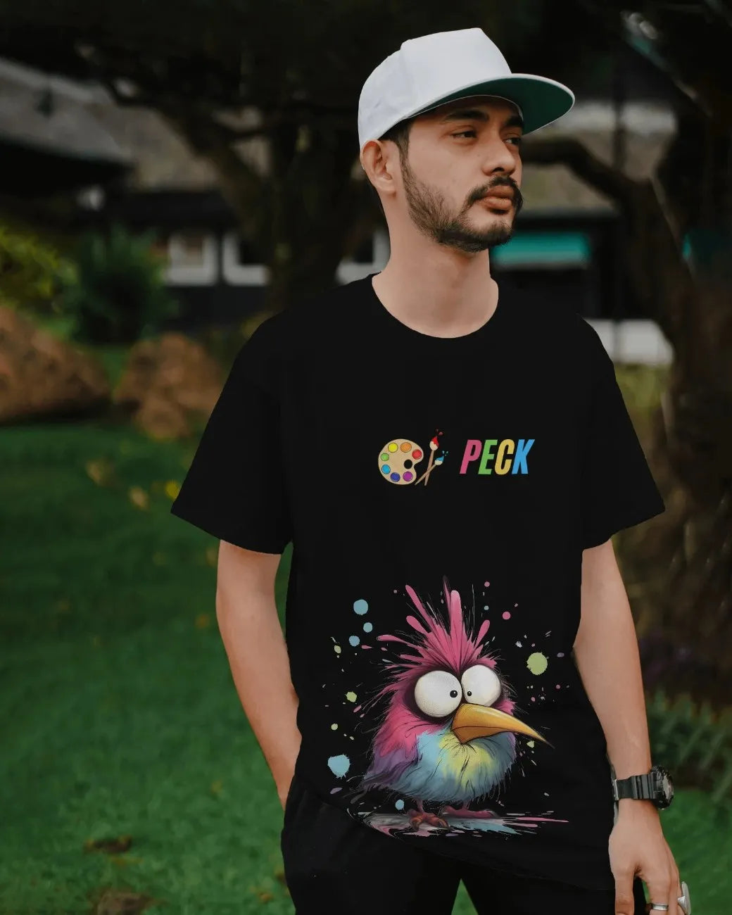 Palette Peck Mens Oversized T-shirt