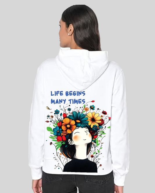 Bloom Womens Hoodie