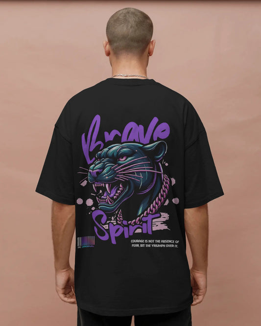 Brave Spirit Mens Oversized T-shirt