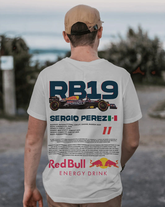 Red Bull Racing Mens Oversized T-shirt