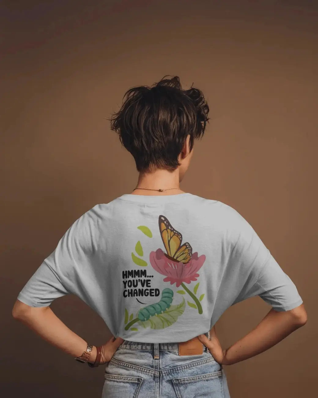 Metamorphosis Moments Women Oversized T-shirt