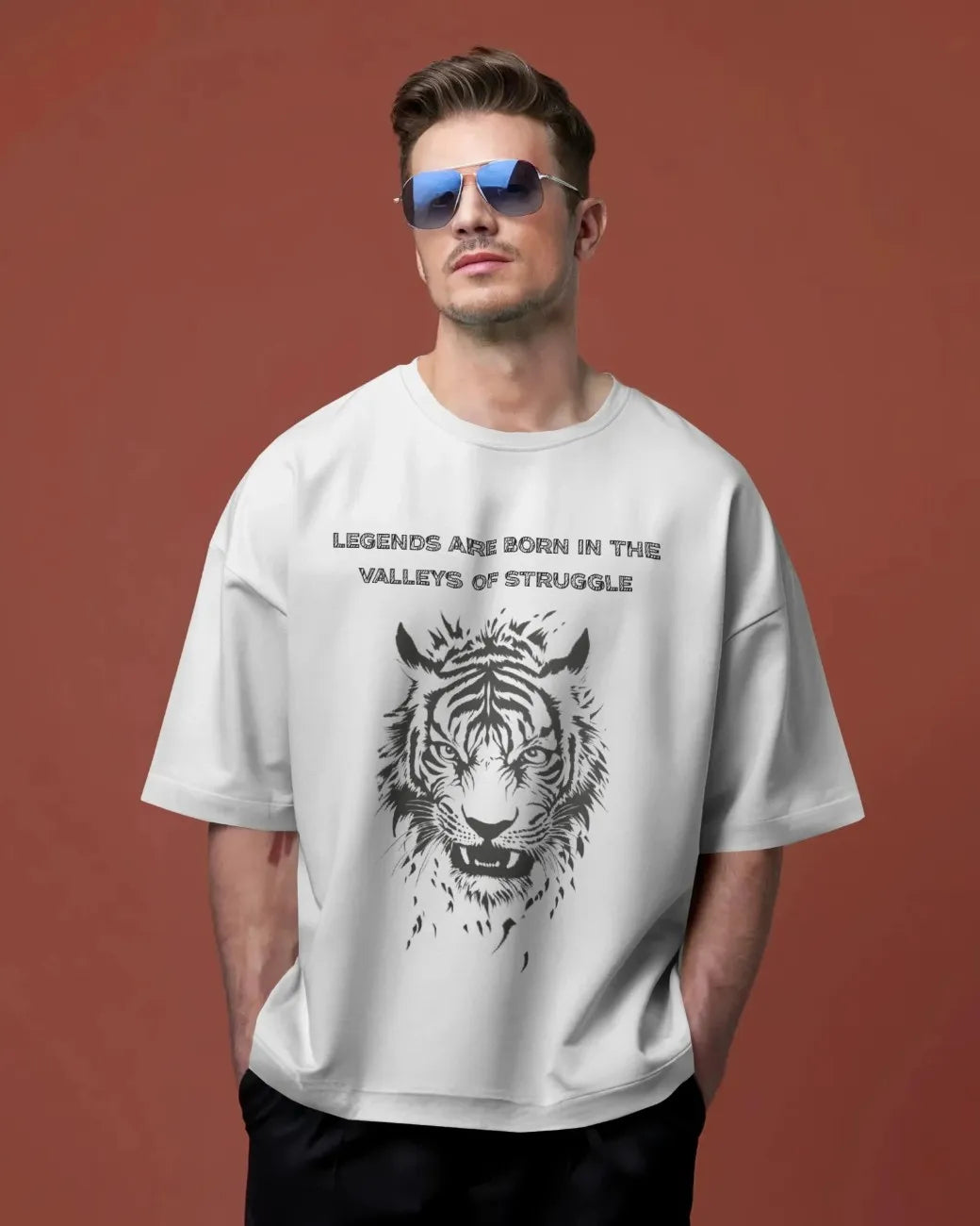 Valley Born Legend Oversized Men T-shirt