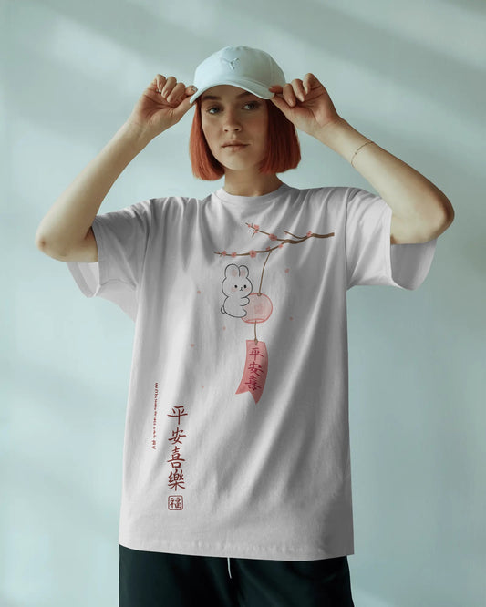 Blossom Tranquility Women Oversized T-shirt