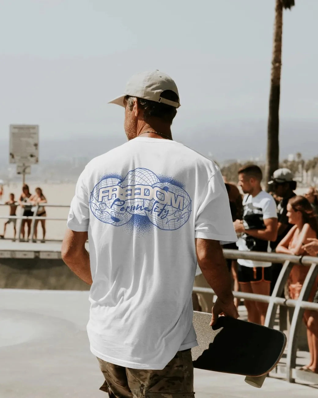 Freedom Mens Oversized T-shirt