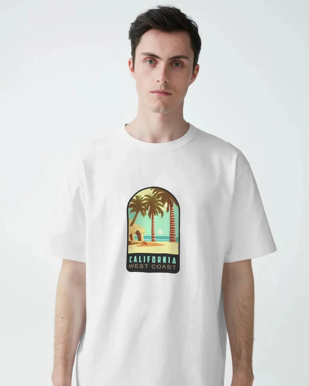 Coastline Chronicles Mens Oversized T-shirt