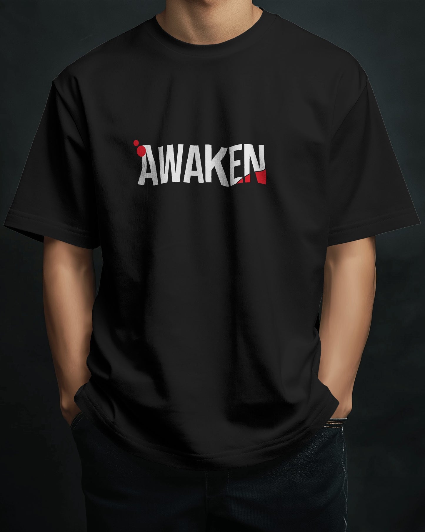 Awaken Koi Streetwear Mens T-shirt