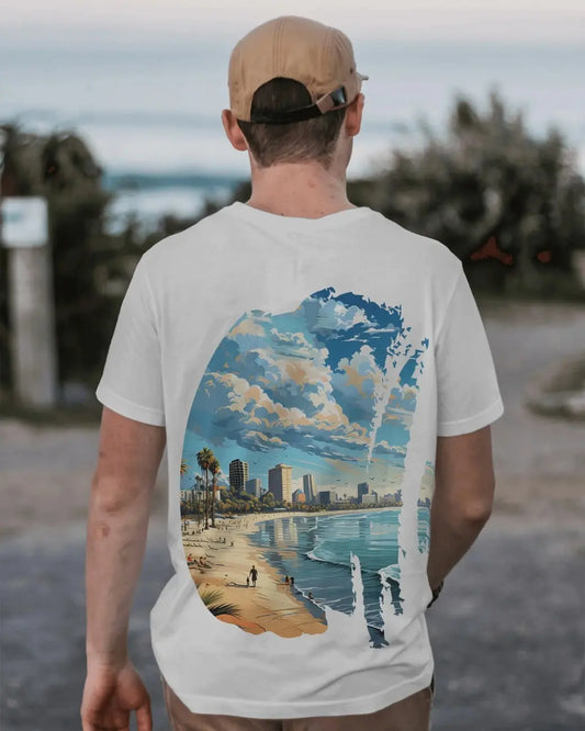Coastline Chronicles Mens Oversized T-shirt