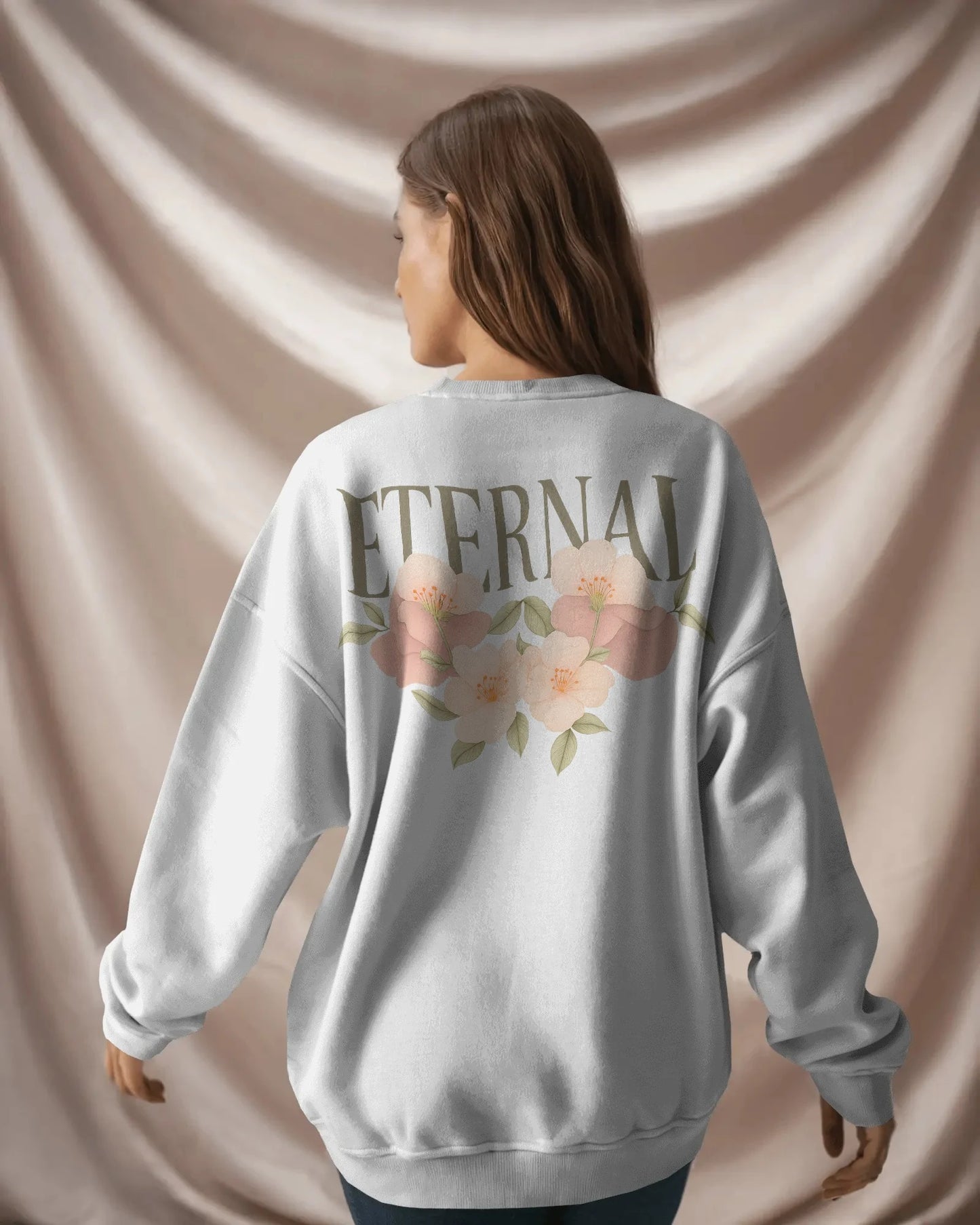 Eternal Blossom Womens Sweatshirt