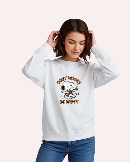 Snoopy Groove Womens Sweatshirt