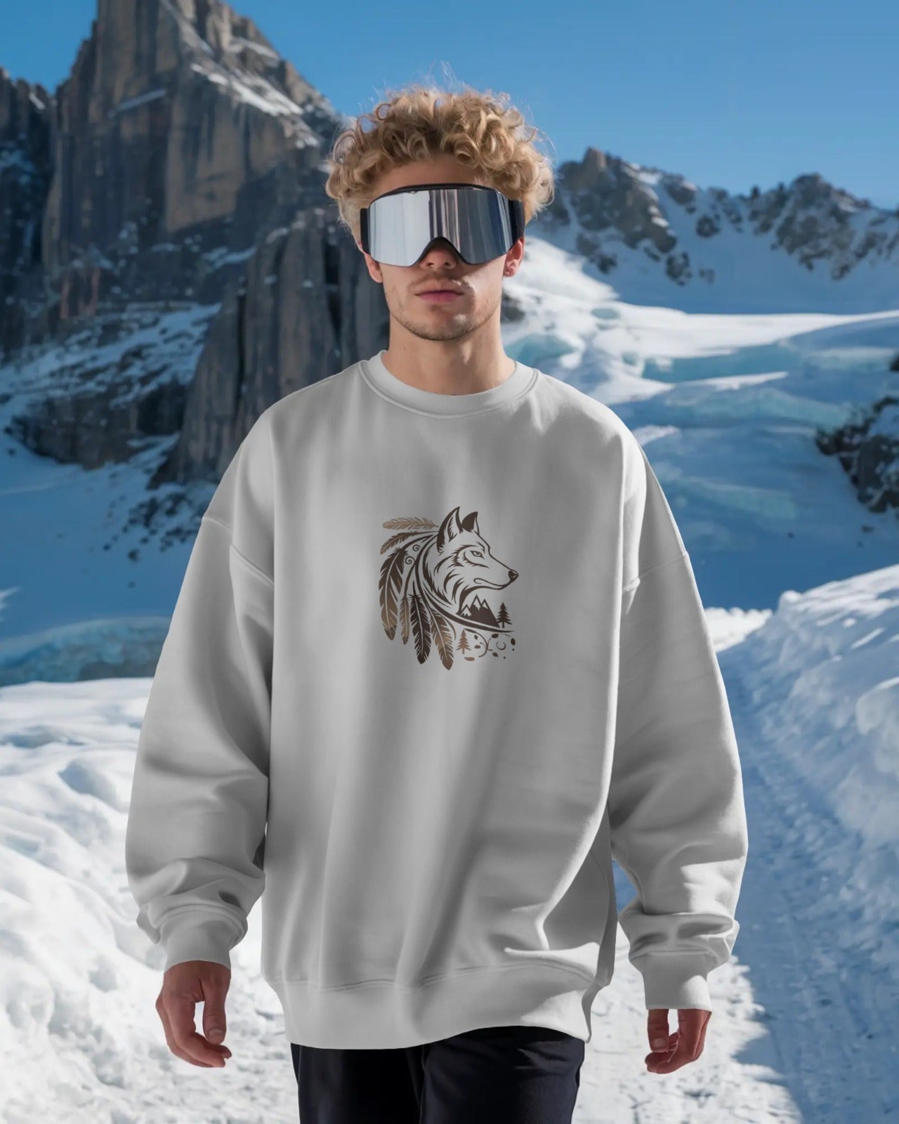 Spirit Wolf Totem Sweatshirt