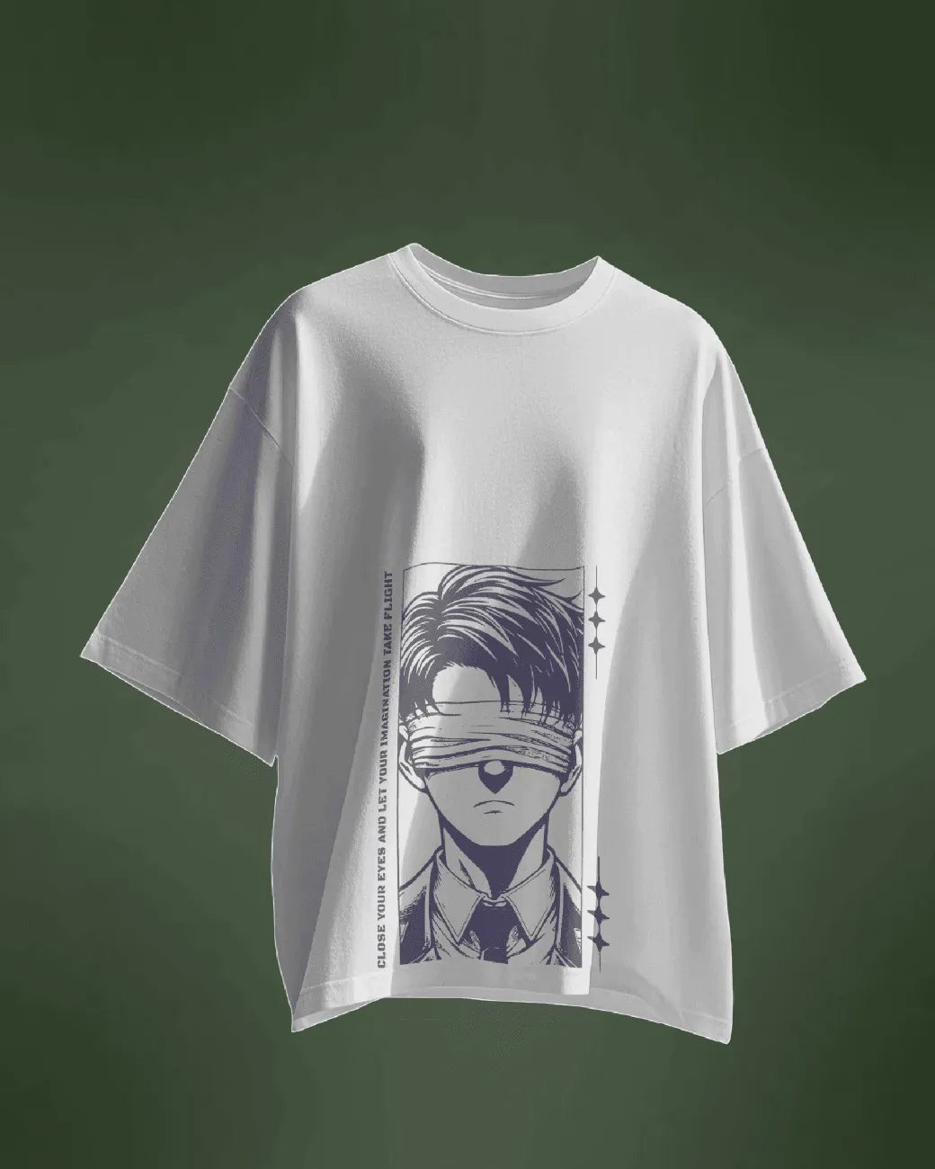 Blindfold Mens Oversized T-shirt