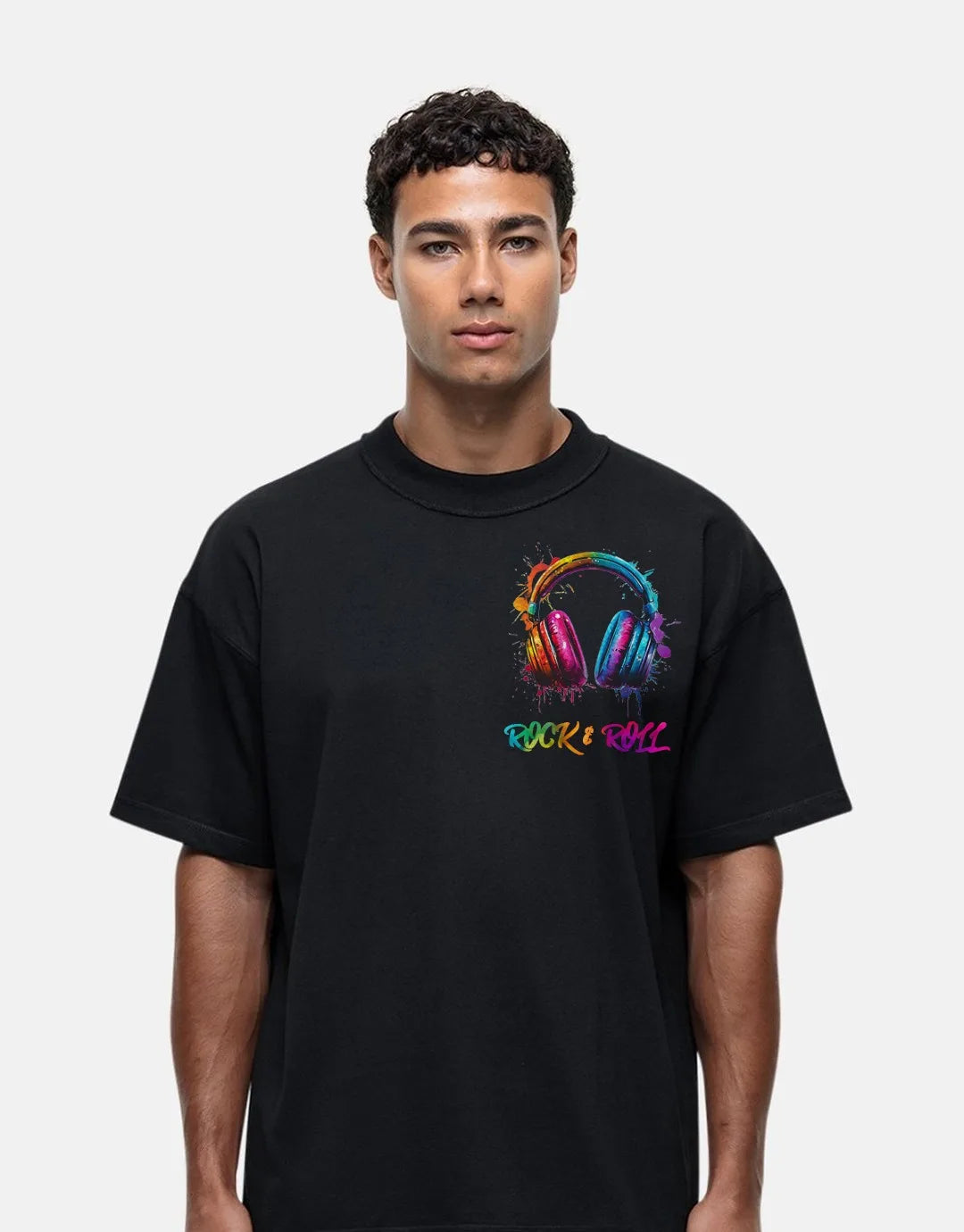 Creative Frequency Mens Oversized T-shirt