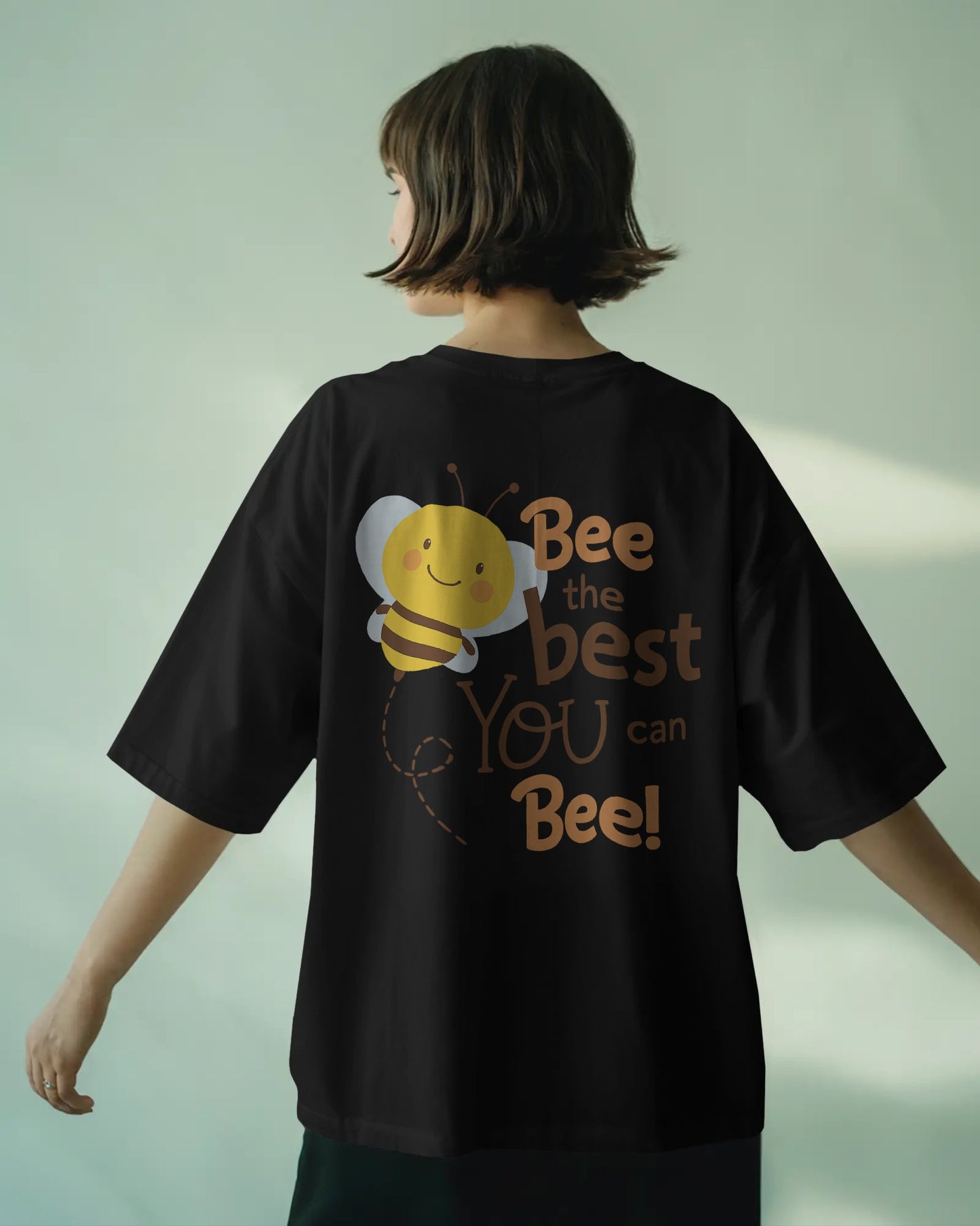 Bee Real Bee You Women Oversized T-shirt
