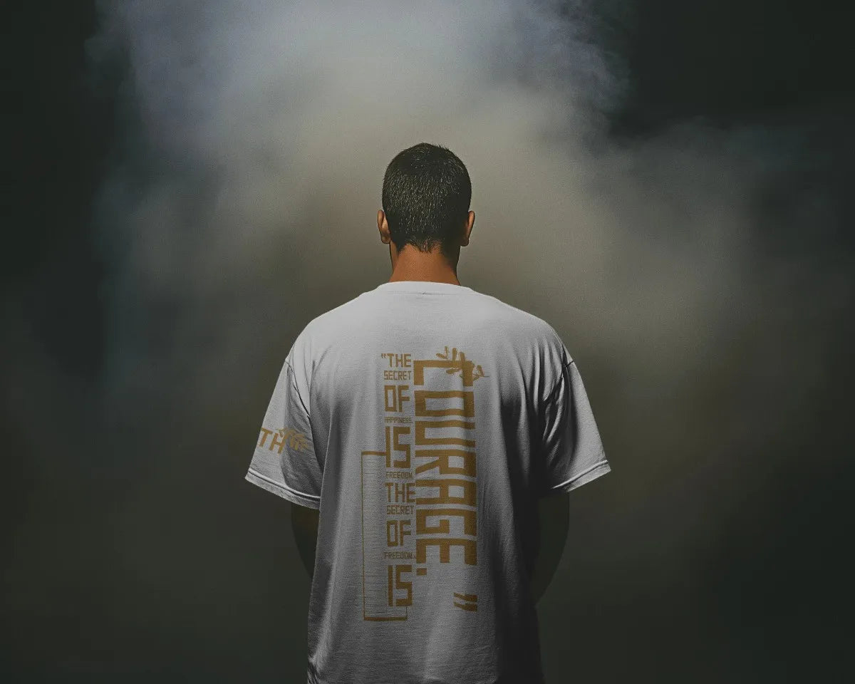 Courage Mens Oversized T-shirt