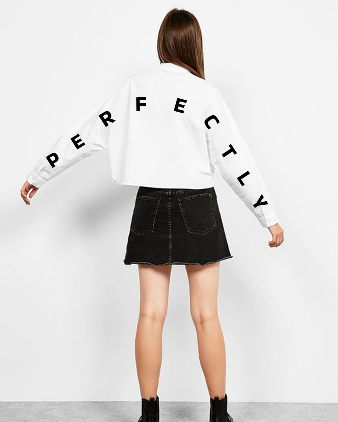 Perfectly Imperfect Womens Sweatshirt
