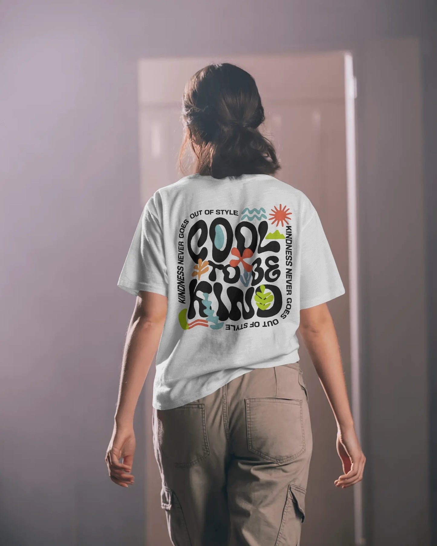 Cool to Be Kind Women Oversized T-shirt