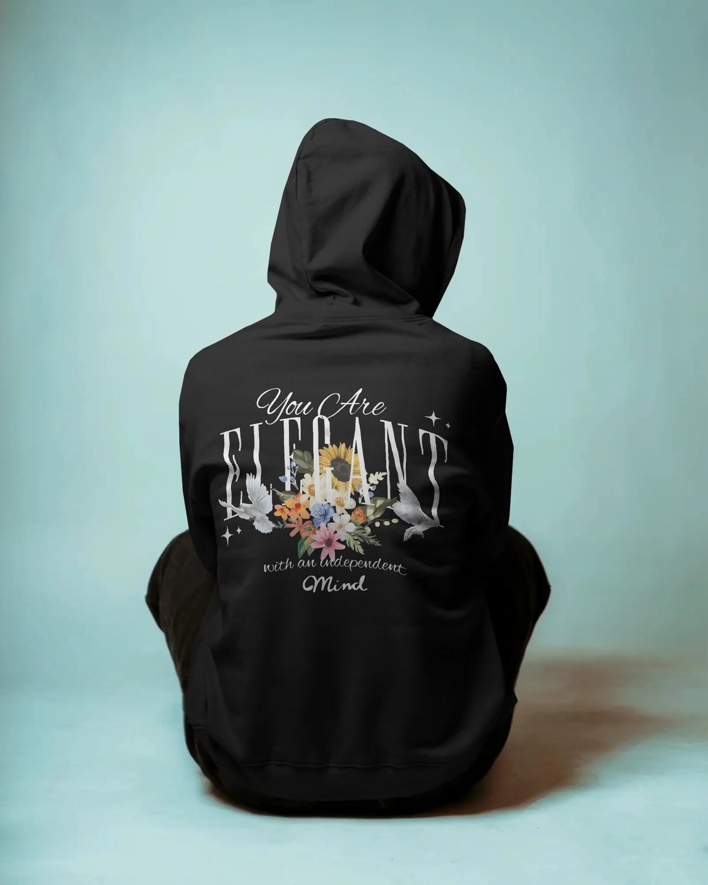 Elegant Bloom Women Hoodies