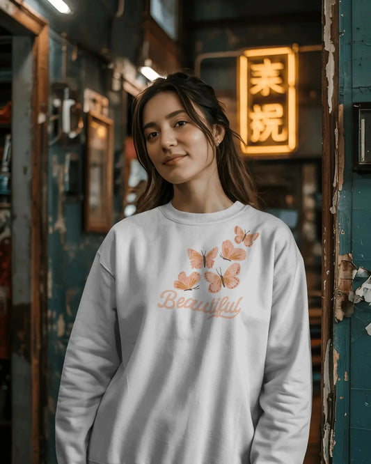 Beautiful Flight Woman Sweatshirt