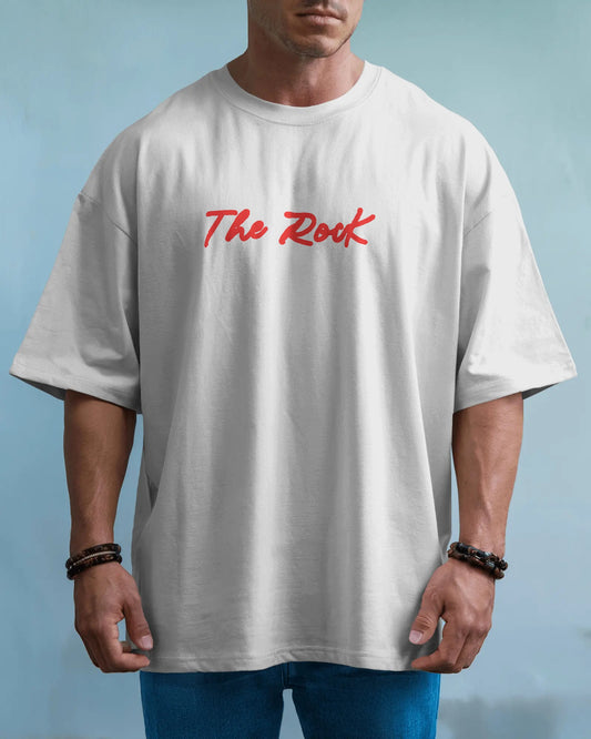 The Rock Guitar Vibes Mens Oversized T-shirt