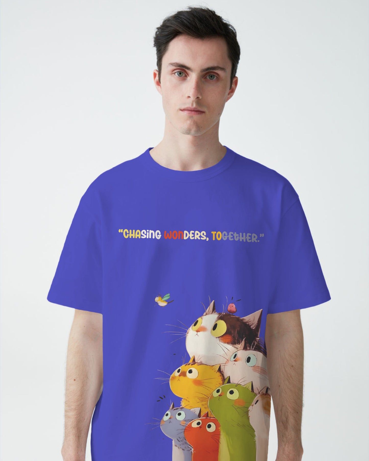 Chasing Wonders Mens Oversized T-shirt