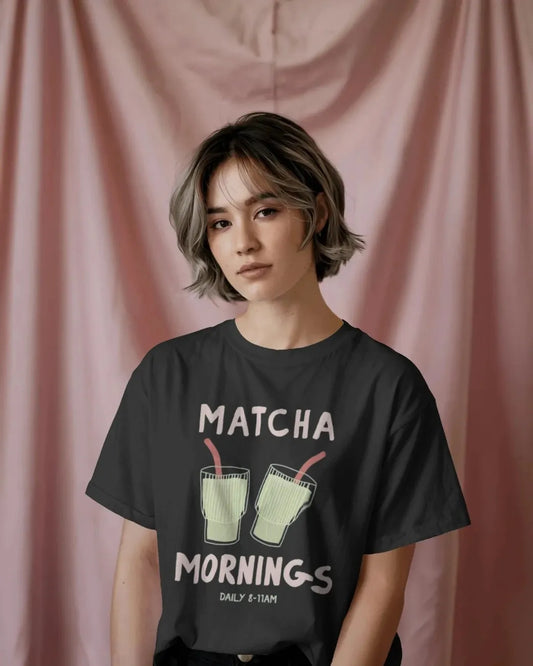 Matcha Flow Women Oversized T-shirt