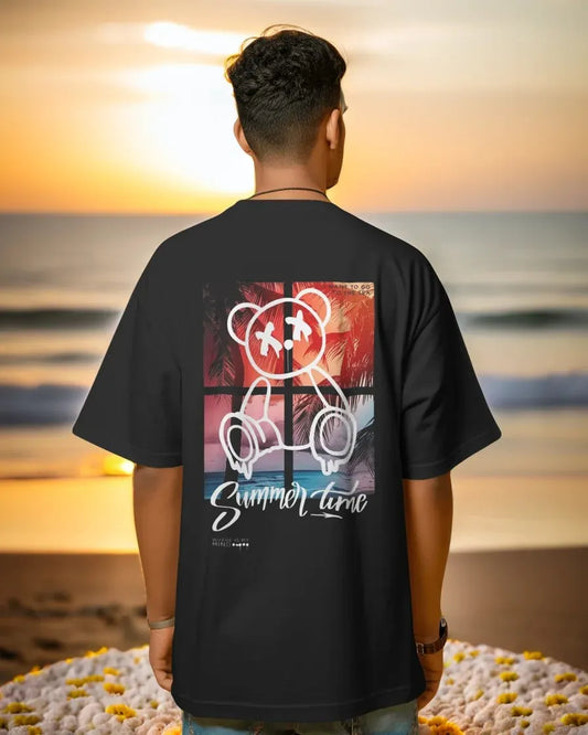 Lost in Paradise Mens Oversized T-shirt