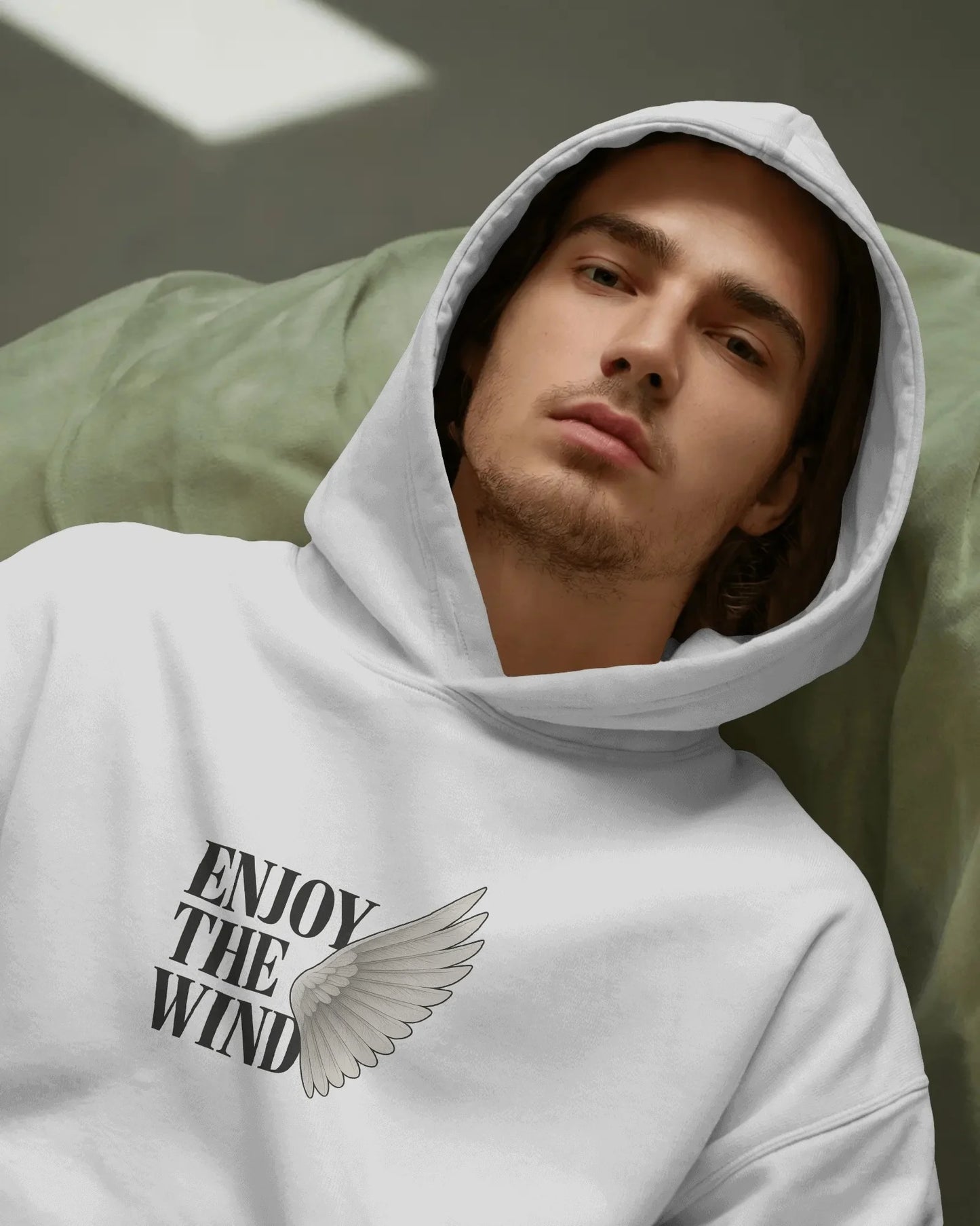 Peaceful Breeze Mens Hoodie