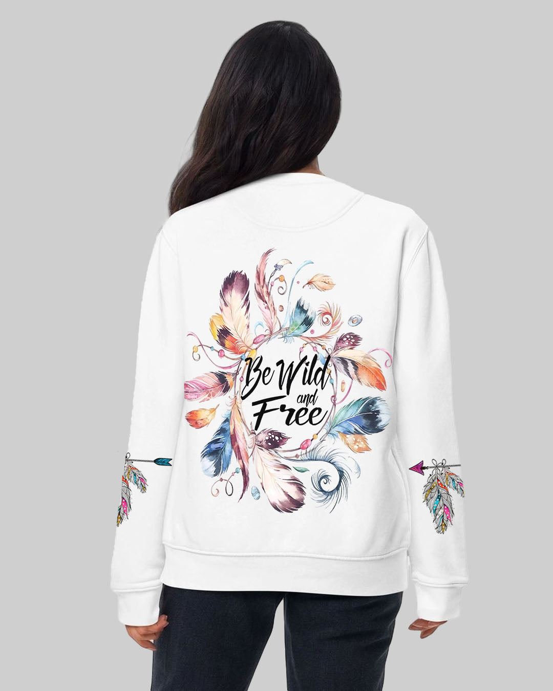 Wild Moon Womens Sweatshirt