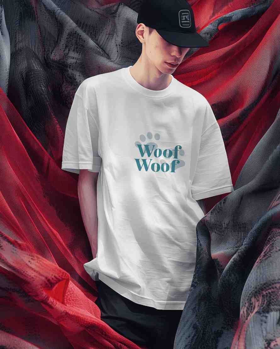 Headphone Mens Oversized T-shirt