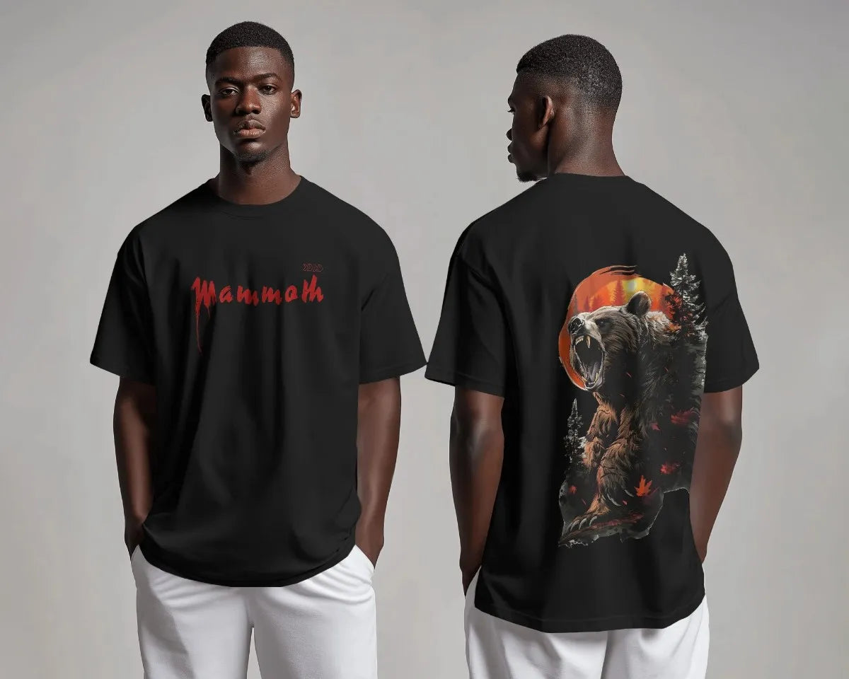 Roar of the Wild Mens Oversized T-shirt