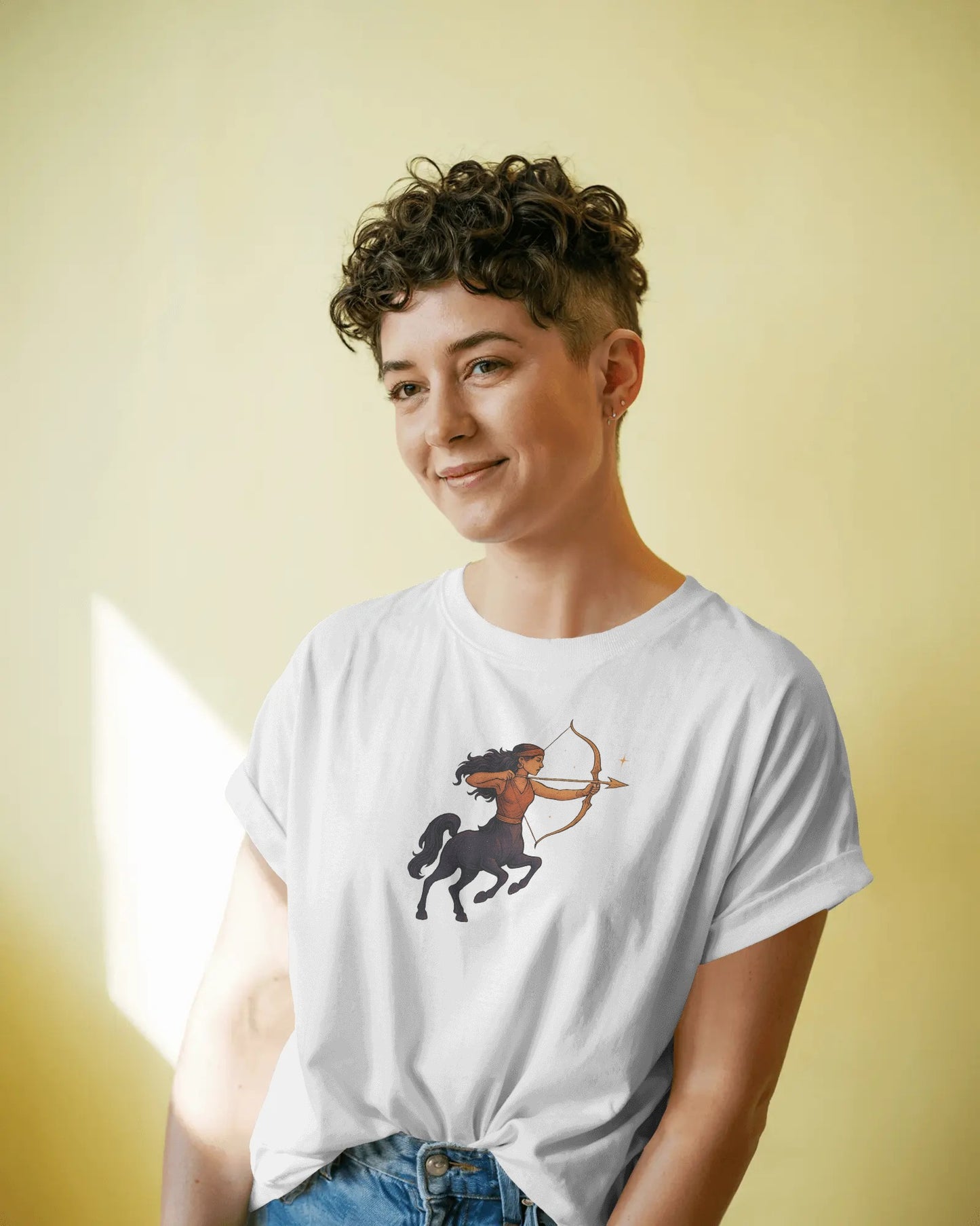 Celestial Archer Women Oversized T-shirt