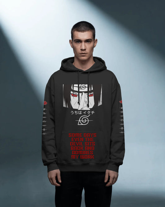 Crimson Shadow Hoodie