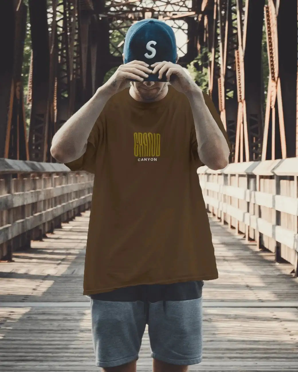 Grand Vision Mens Oversized T-shirt