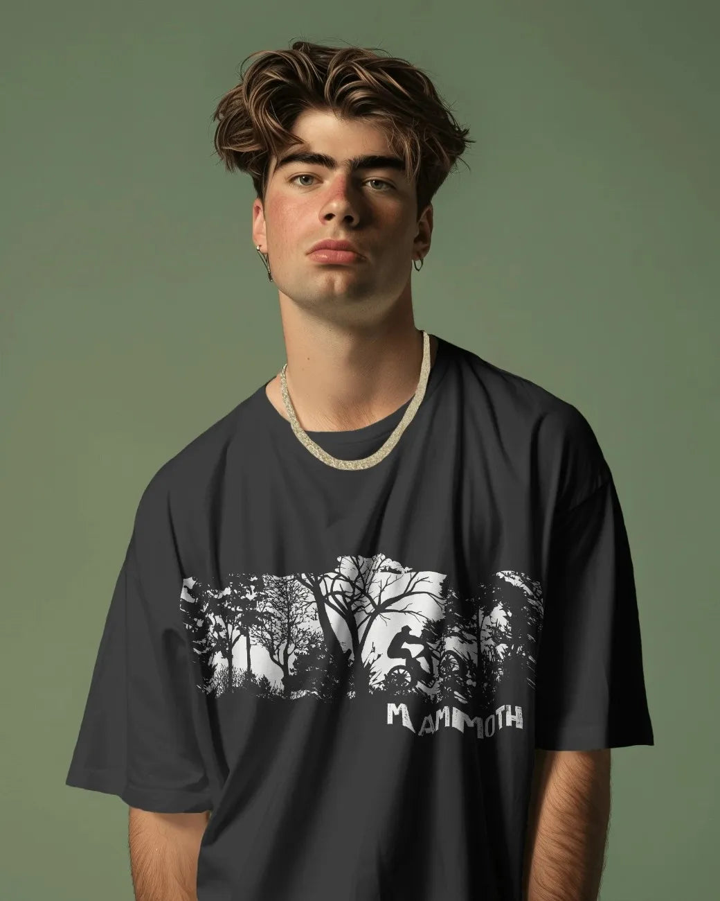 Wild Trail Mens Oversized T-shirt