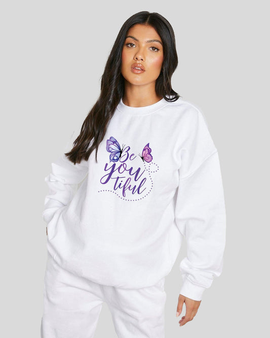 Butterfly Kindness Womens Sweatshirt
