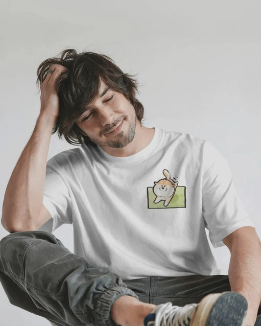 Soft Landing Mens Oversized T-shirt