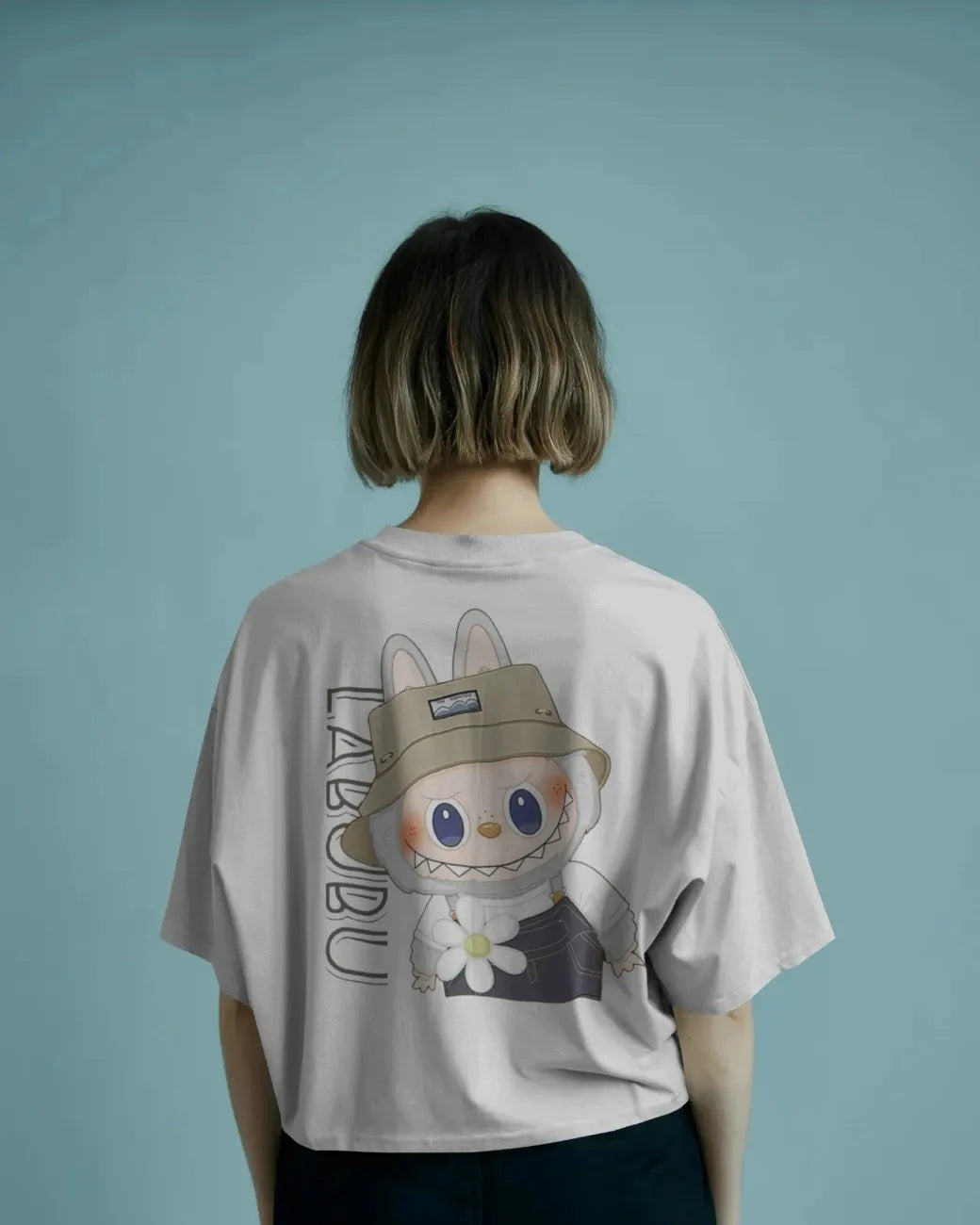 Labubu Wonderland Womens Oversized T-shirt